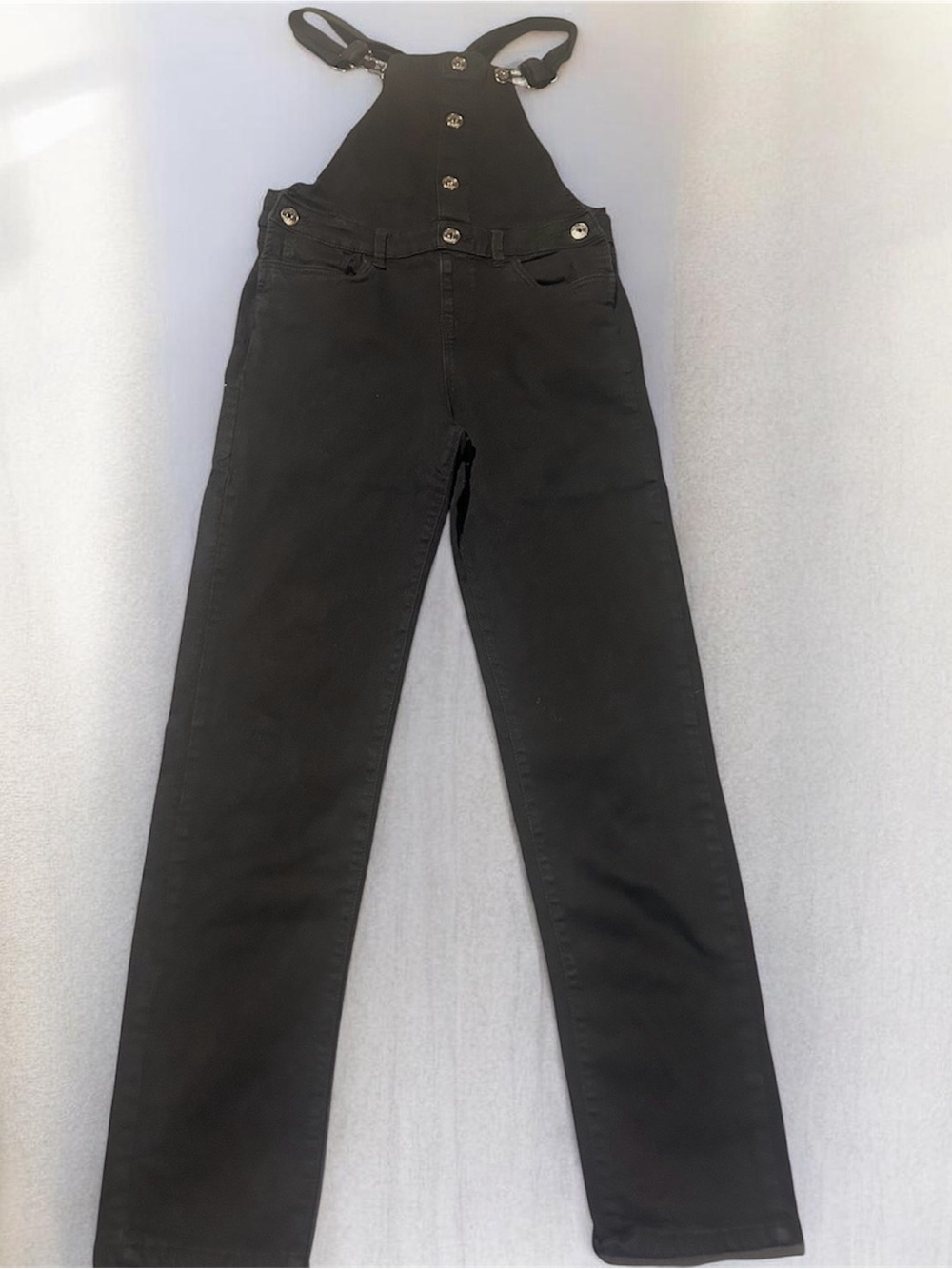 OshKosh B'gosh Black Kids Denim Overalls